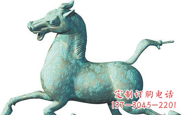 开封青铜马踏飞燕雕塑--给你不一样的精美家居装饰