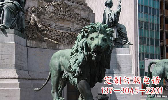 开封传承传统工艺,狮子雕塑精品上市