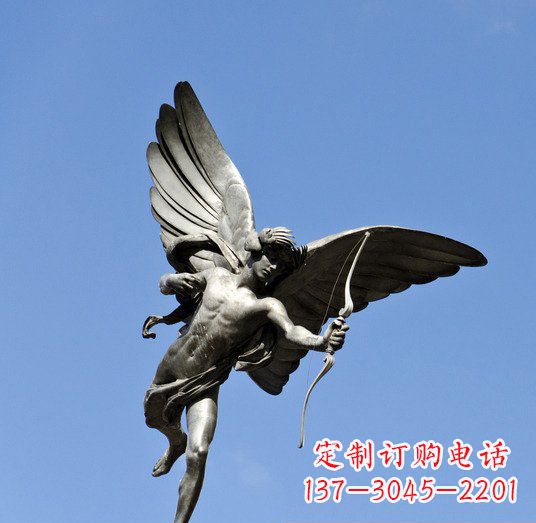 开封拥有传奇色彩的丘比特铜雕塑