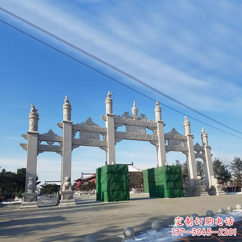 开封中领雕塑是一家致力于为客户提供精美牌坊雕…
