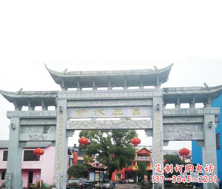 开封石牌坊雕塑——见证时刻的美好记忆