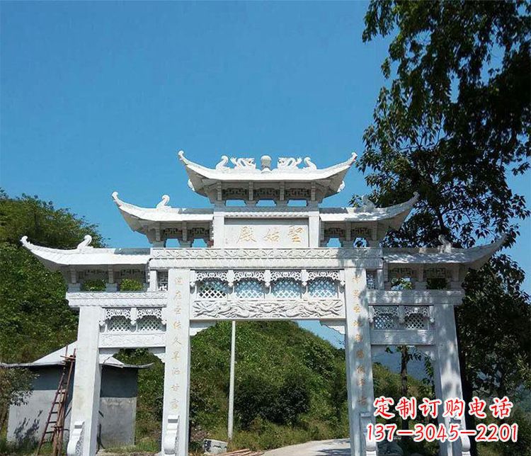 开封钜大牌坊石雕——传承古典精美之美