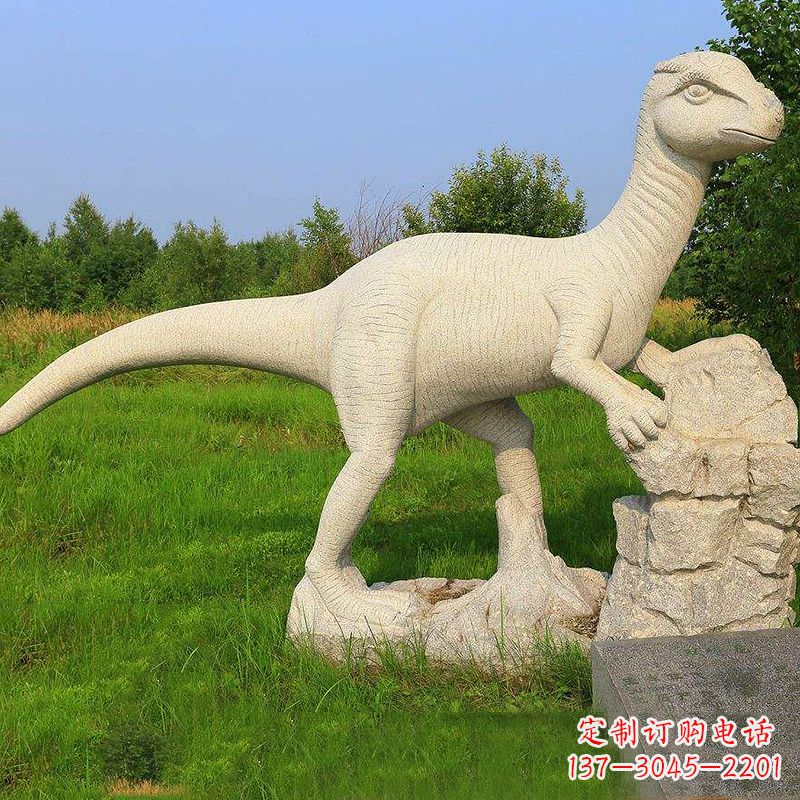 开封雕刻恐龙的砂岩艺术
