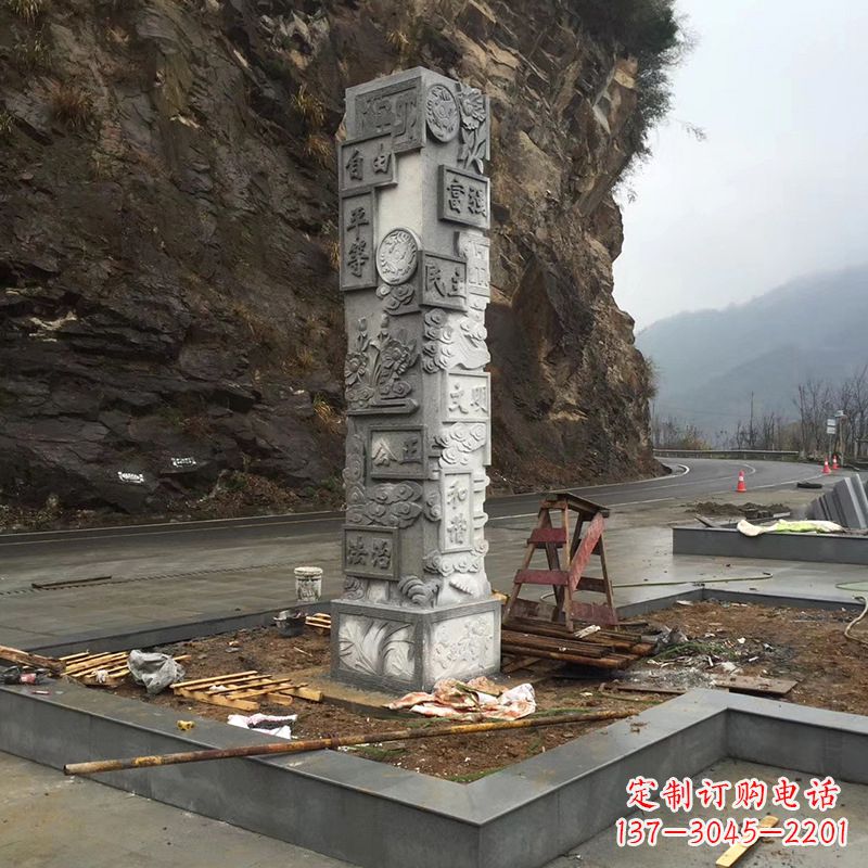 开封社会主义核心价值观雕塑,传承中华文明