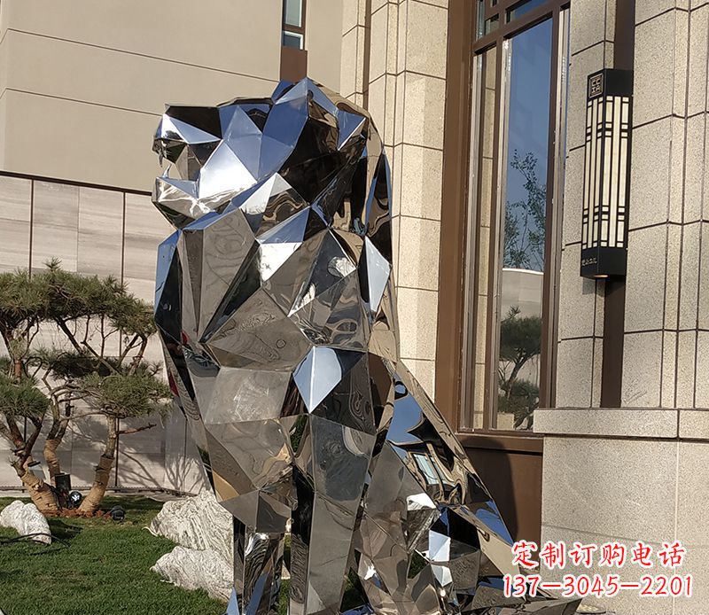 开封历史荣耀:狮子雕塑门口摆件