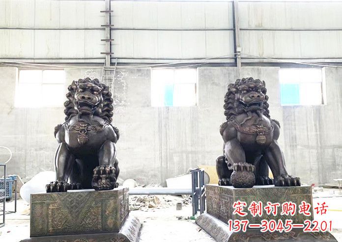 开封中领雕塑专业生产高端铜狮子雕塑。狮子雕塑…