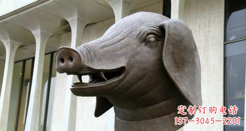 开封中领雕塑十二生肖铜雕,带来家庭的幸福祝福