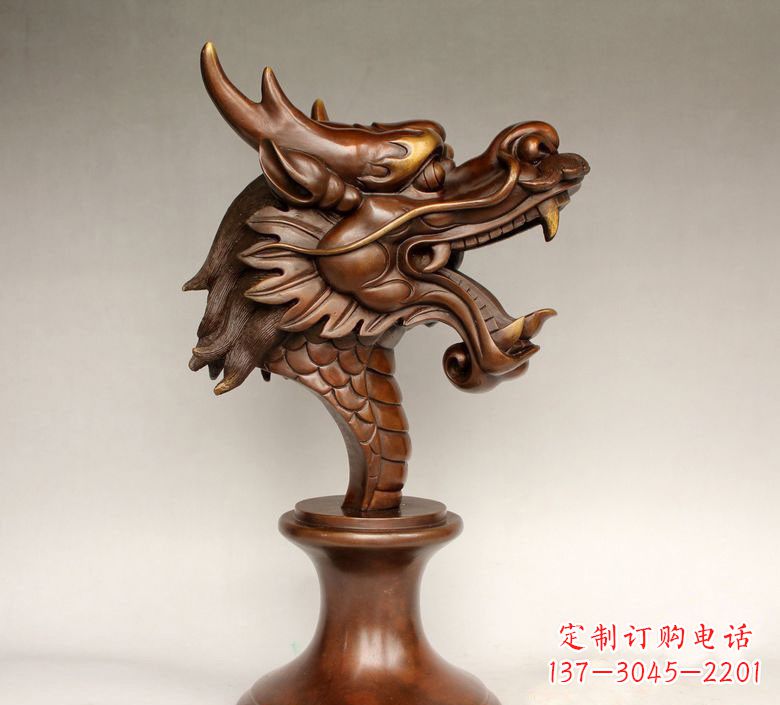 开封十二生肖兽首铜雕塑,让古老传统走进你我家