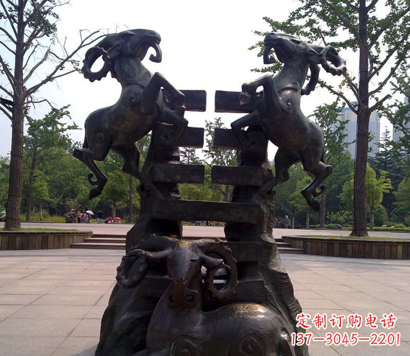 开封传统工艺铜雕十二生肖