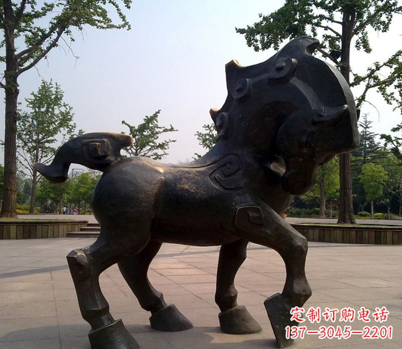 开封中领雕塑的十二生肖铜雕塑是一款独具特色的…