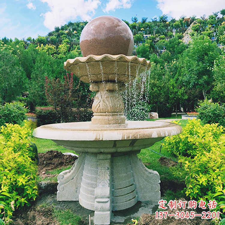 开封中领雕塑提供高品质的城市喷泉石雕雕塑,是…