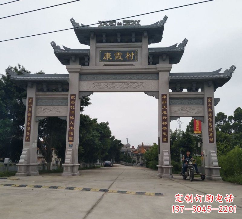 开封石雕牌坊雕塑——让传统文化长存于时光