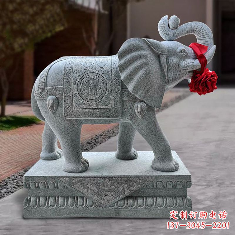 开封中领雕塑定制大象雕塑