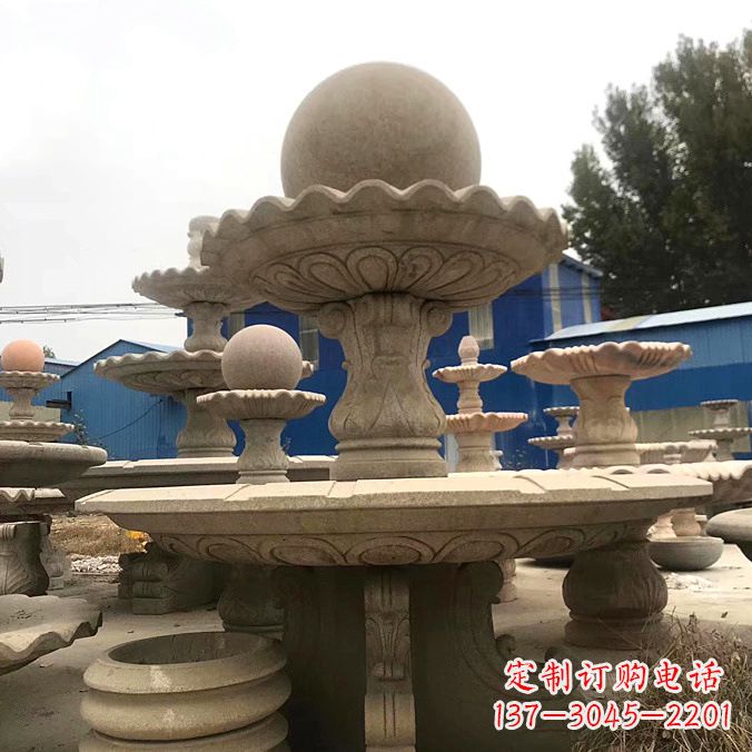 开封石雕风水球雕塑