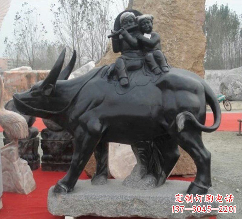 开封传承经典,表达淳朴——牧童雕塑