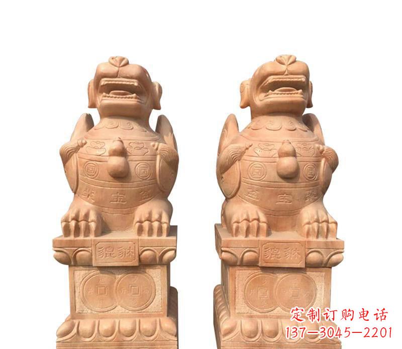 开封精美貔貅雕塑,让太古神兽在家中常伴