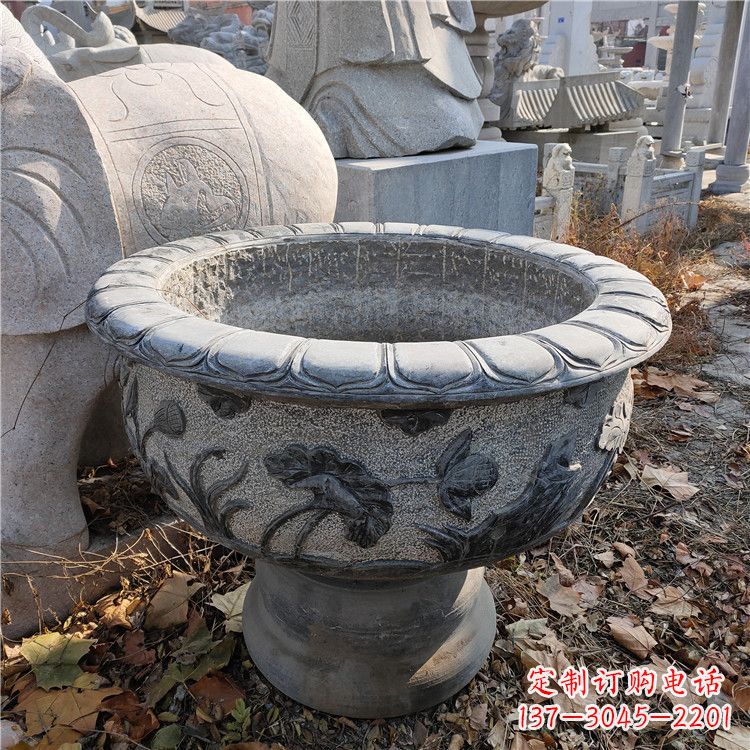 开封花盆雕塑,独特灵动,立体造型精美