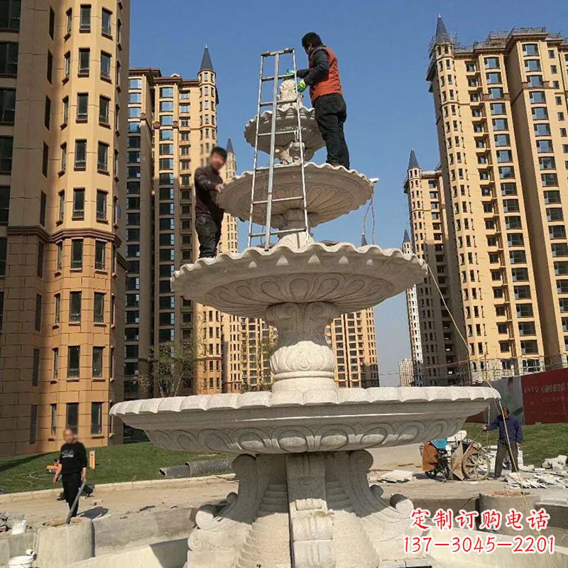 开封欣赏经典,九龙喷泉雕塑
