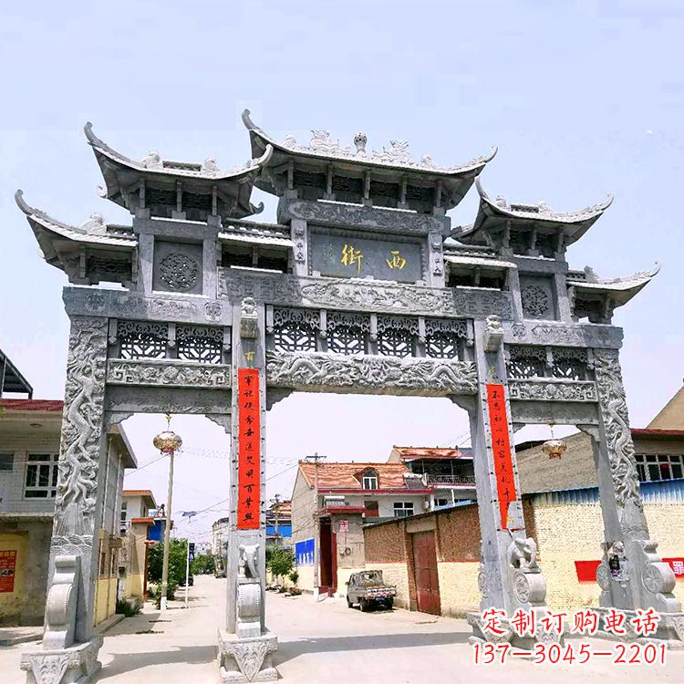 开封[经典领航，高品质石雕牌坊雕塑]