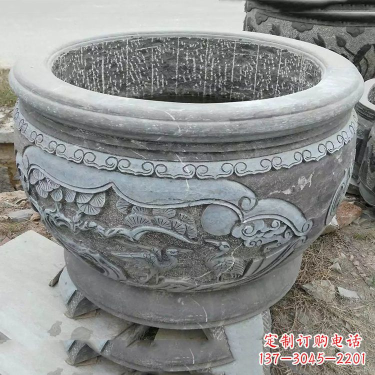开封石刻园林鱼缸