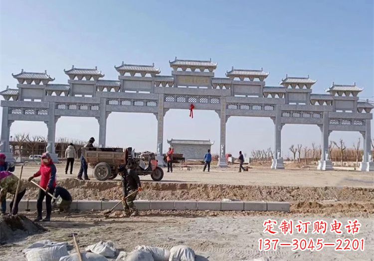 开封石牌坊九楼
