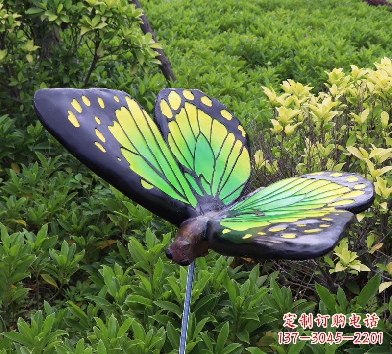 开封树脂仿真蝴蝶昆虫雕塑
