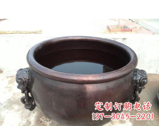 开封水缸寺庙铜雕