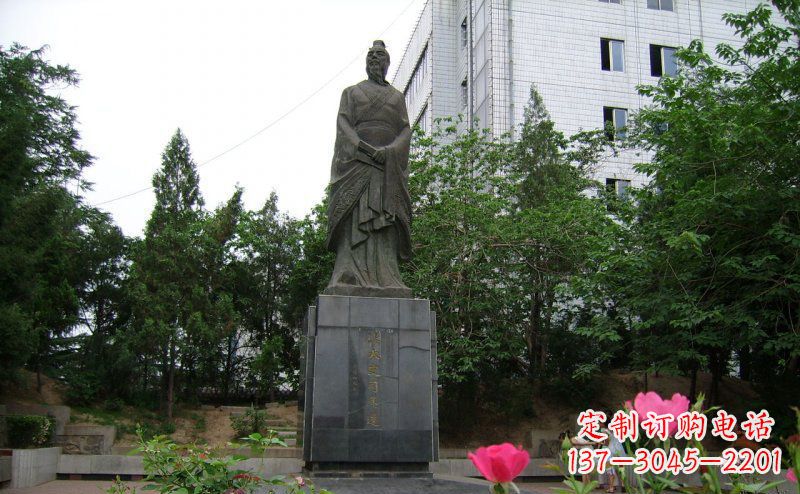 开封司马迁古代名人铜雕