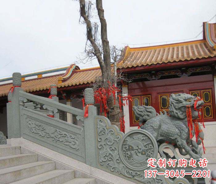 开封寺庙景观仿古石栏板