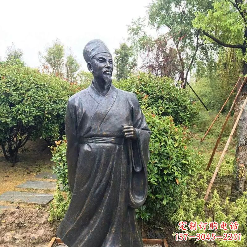 开封苏东坡铸铜历史文化名人雕像