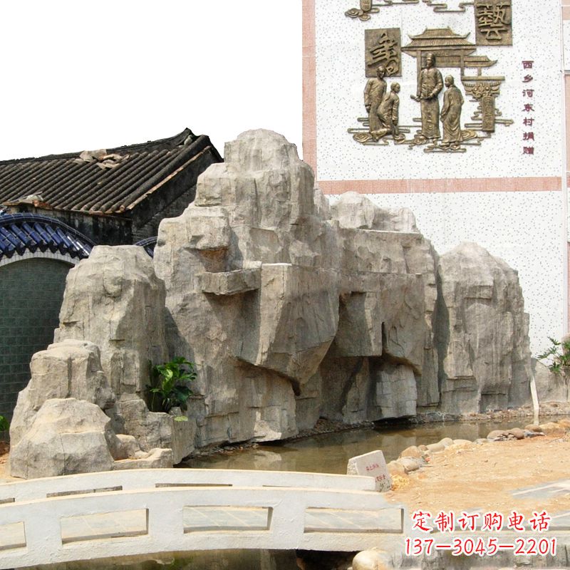 开封塑石假山雕塑