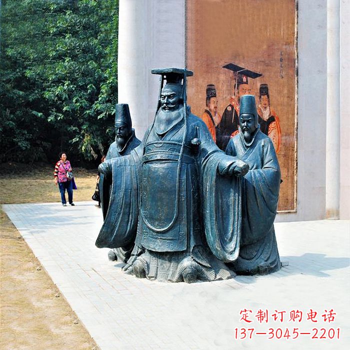 开封隋文帝杨坚景观雕塑