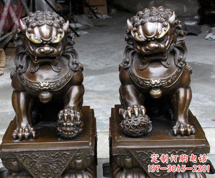 开封天安门铜狮子