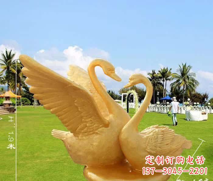 开封天鹅铜雕
