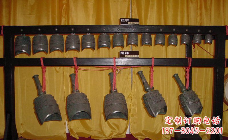开封铜编钟古代乐器雕塑