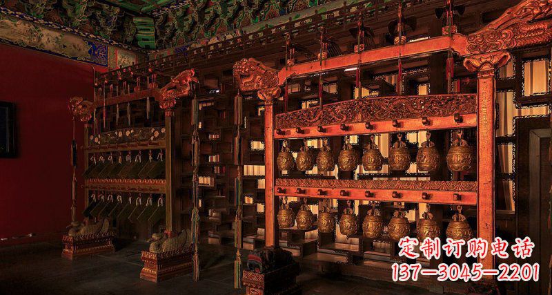 开封铜编钟古代乐器铜雕