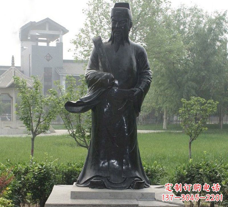 开封铜雕八仙曹国舅