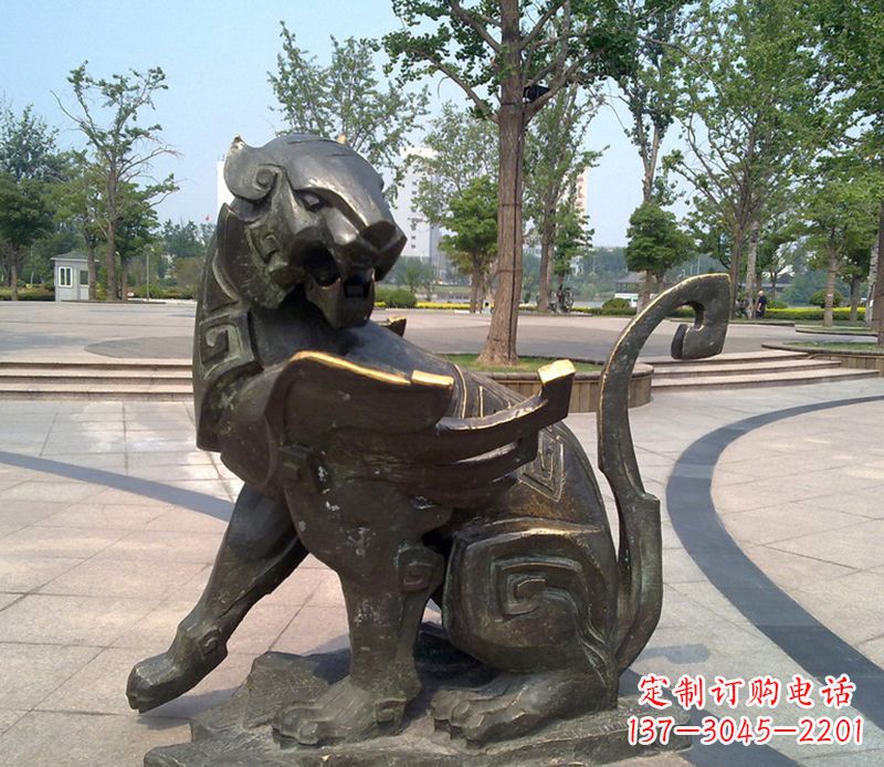 开封铜雕抽象十二生肖