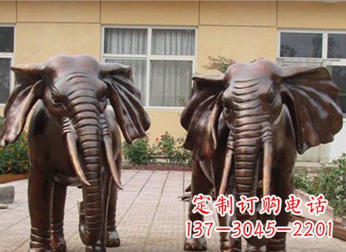 开封铜雕大象222