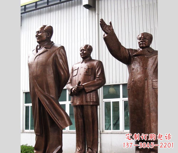 开封铜雕东方伟人雕塑