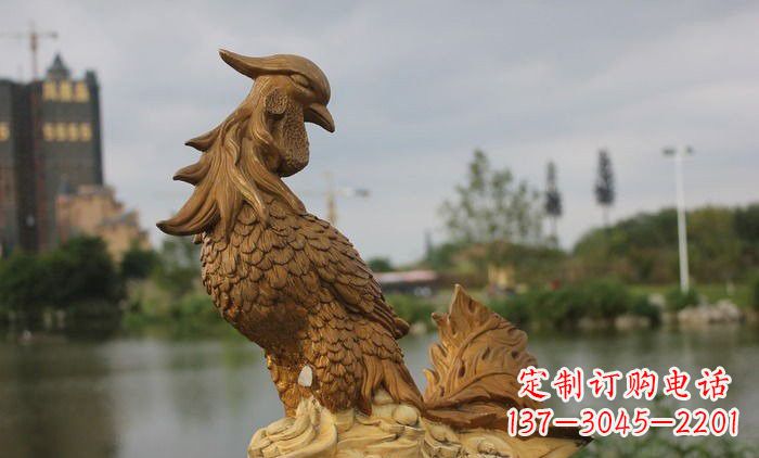 开封铜雕凤凰古代神兽雕塑