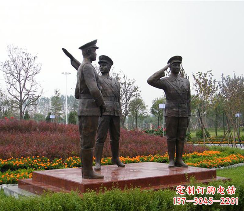 开封铜雕警察铜雕