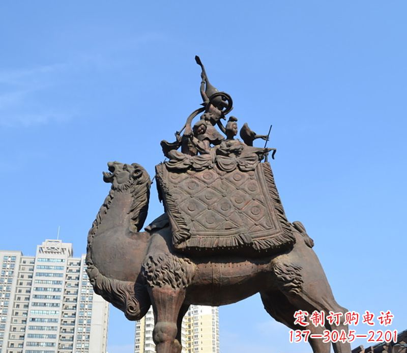 开封铜雕骆驼