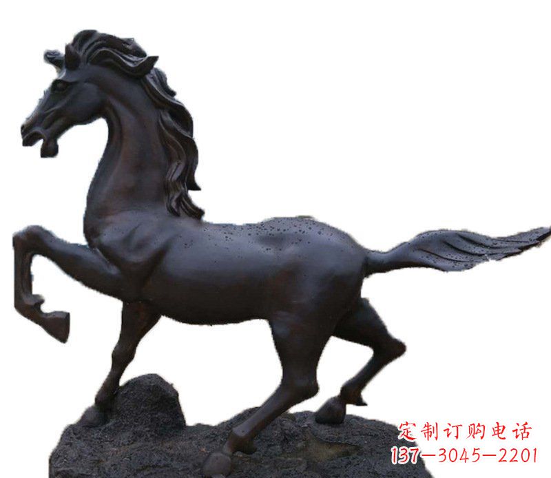 开封铜雕马动物雕塑