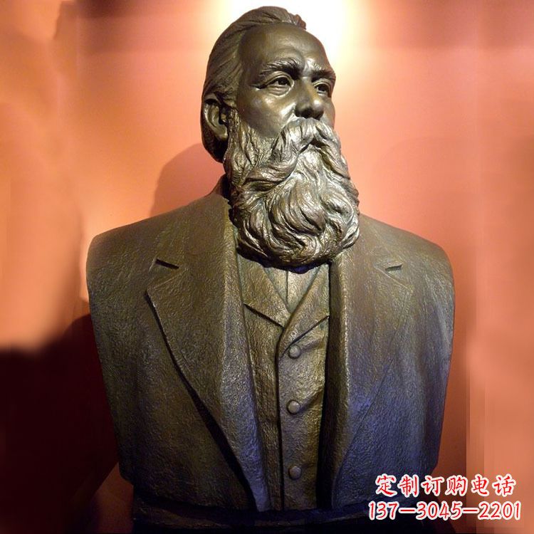 开封铜雕马克思雕塑