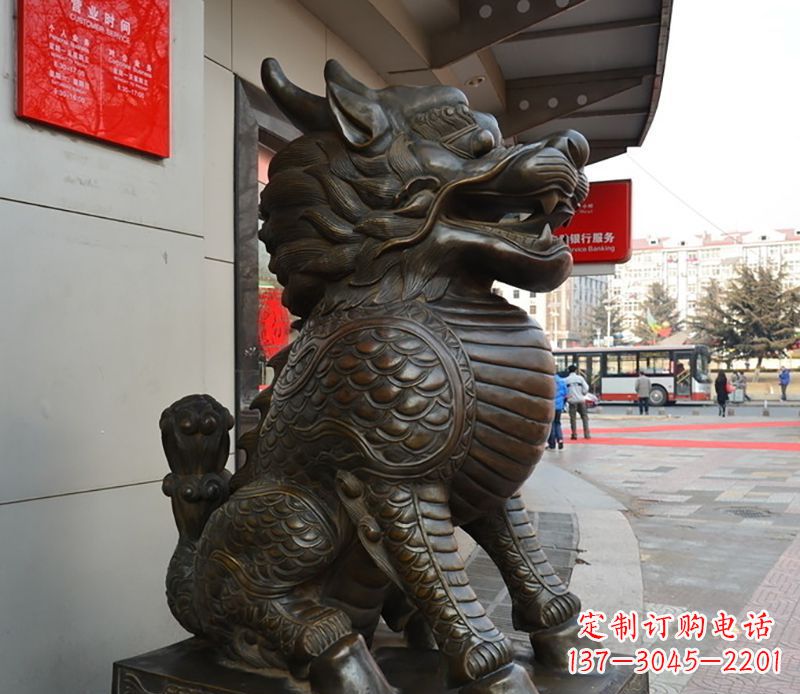 开封铜雕麒麟