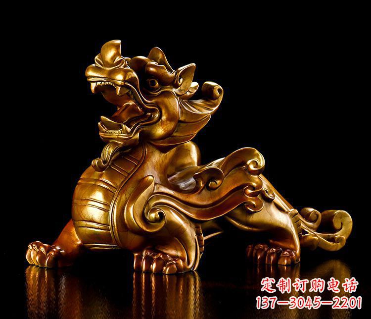 开封铜雕瑞兽貔貅