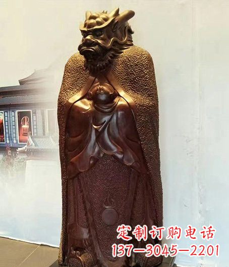 开封铜雕兽首人身十二生肖