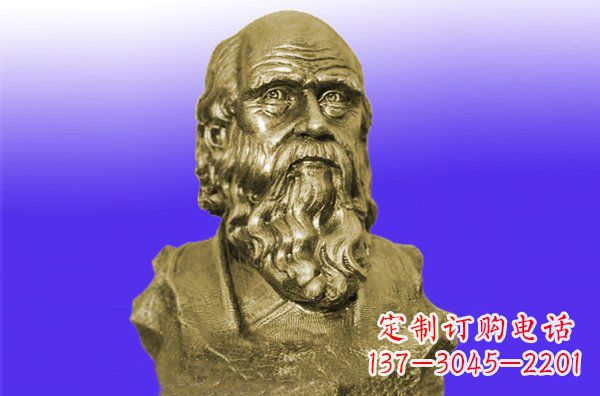 开封托尔斯泰头像铜雕