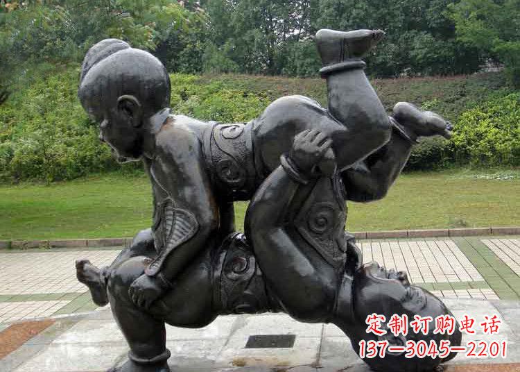 开封顽皮的小孩